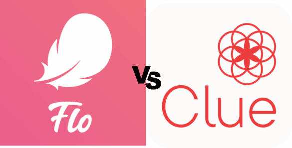 Flo vs Clue apps