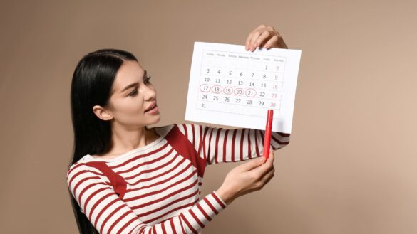 Women doing cycle syncing with mcclintock effect