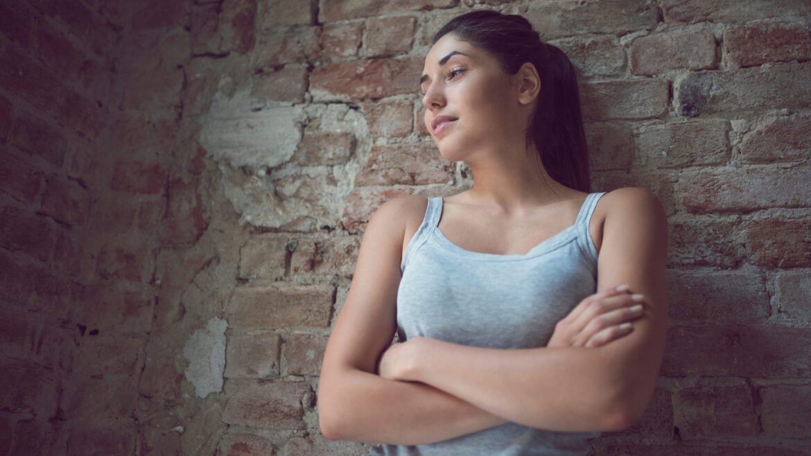 woman having bad mood