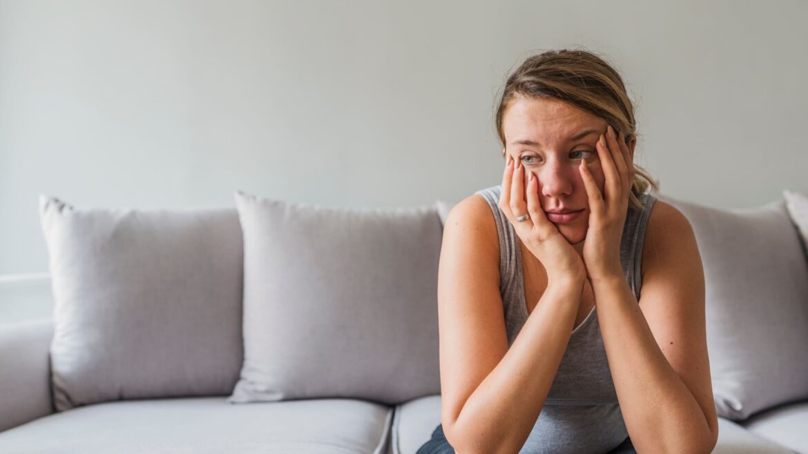 woman looking off